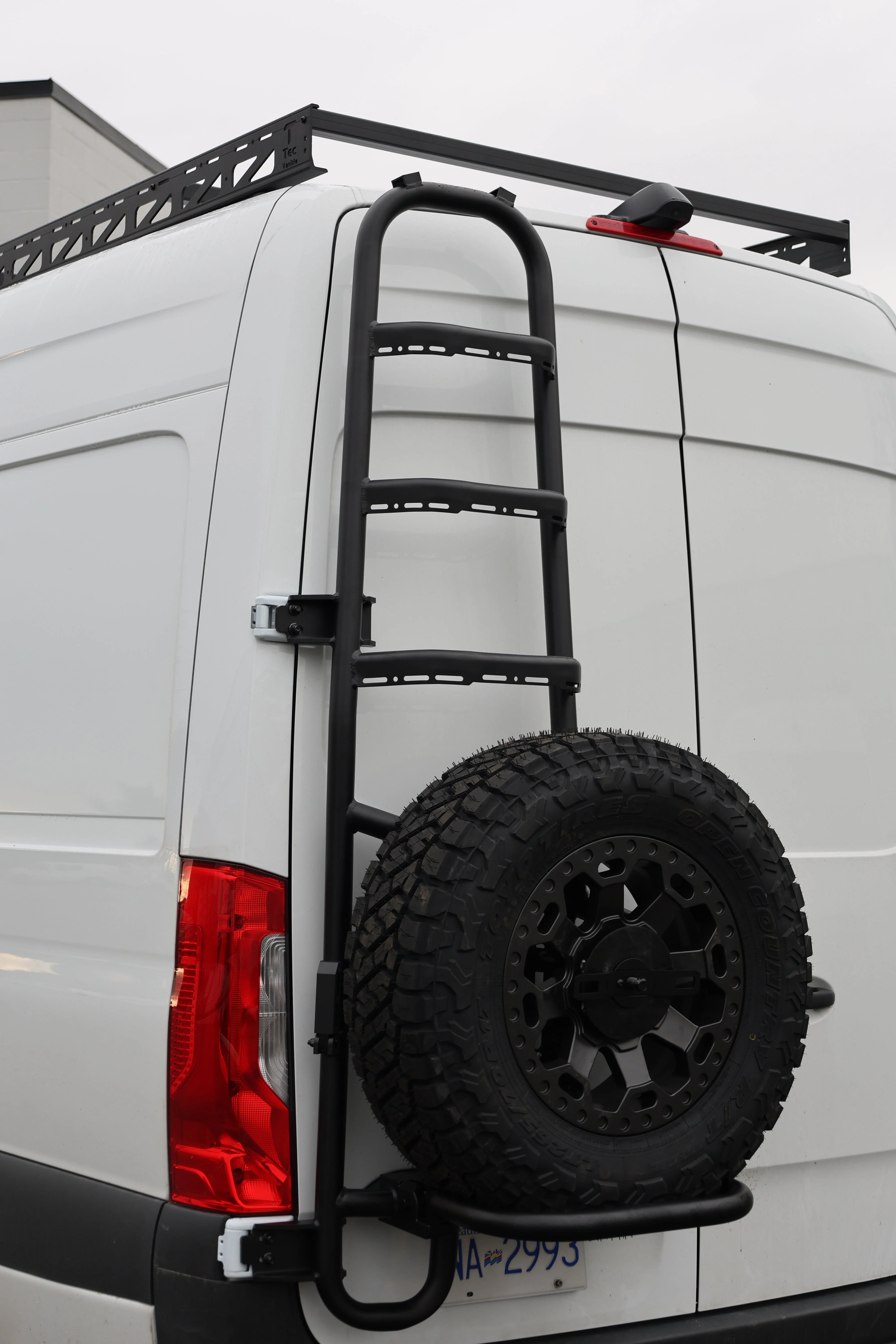 Tec Vanlife 2019+ Mercedes Sprinter Ladder/Tire Carrier - Image 13