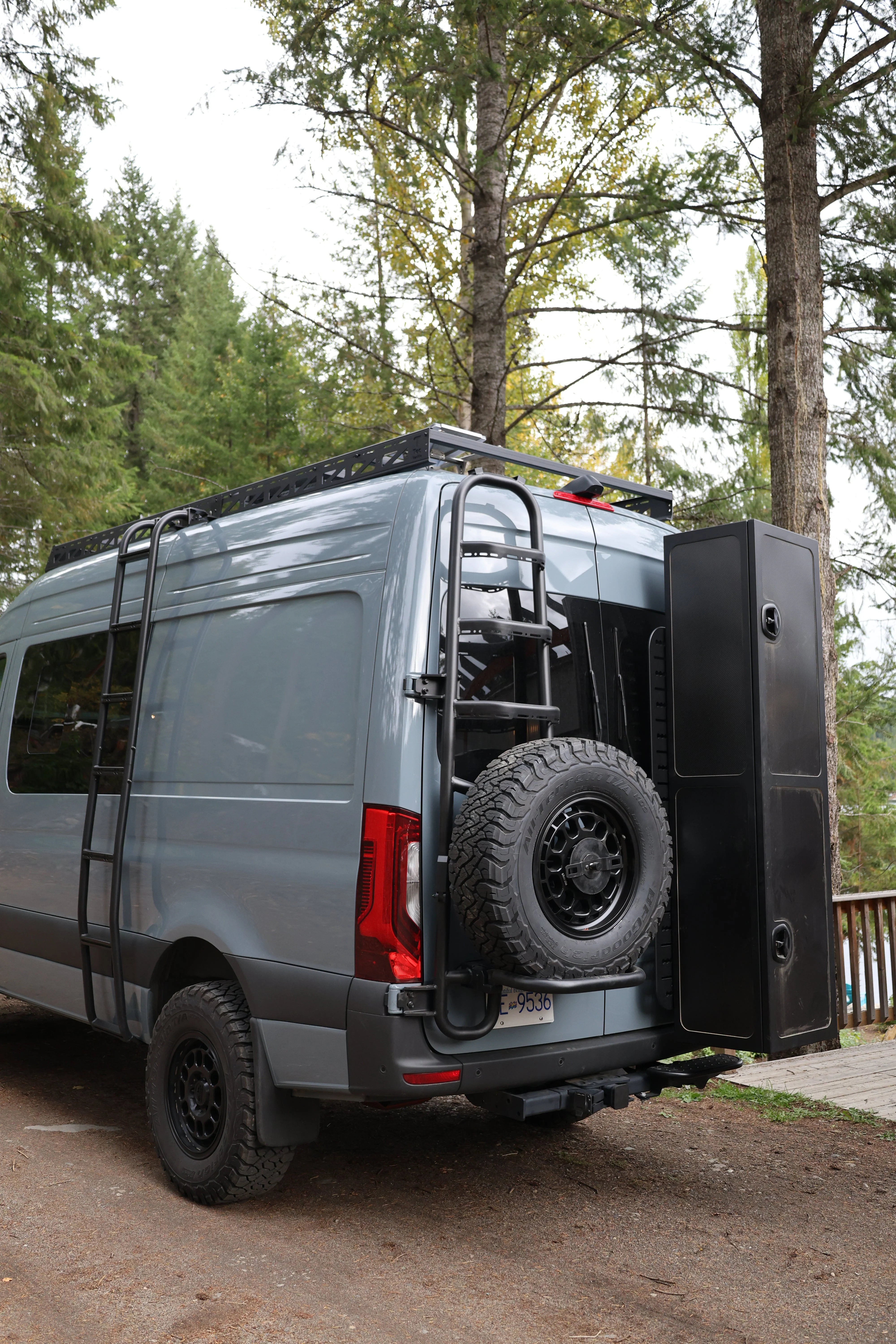 Tec Vanlife 2019+ Mercedes Sprinter Ladder/Tire Carrier - Image 4
