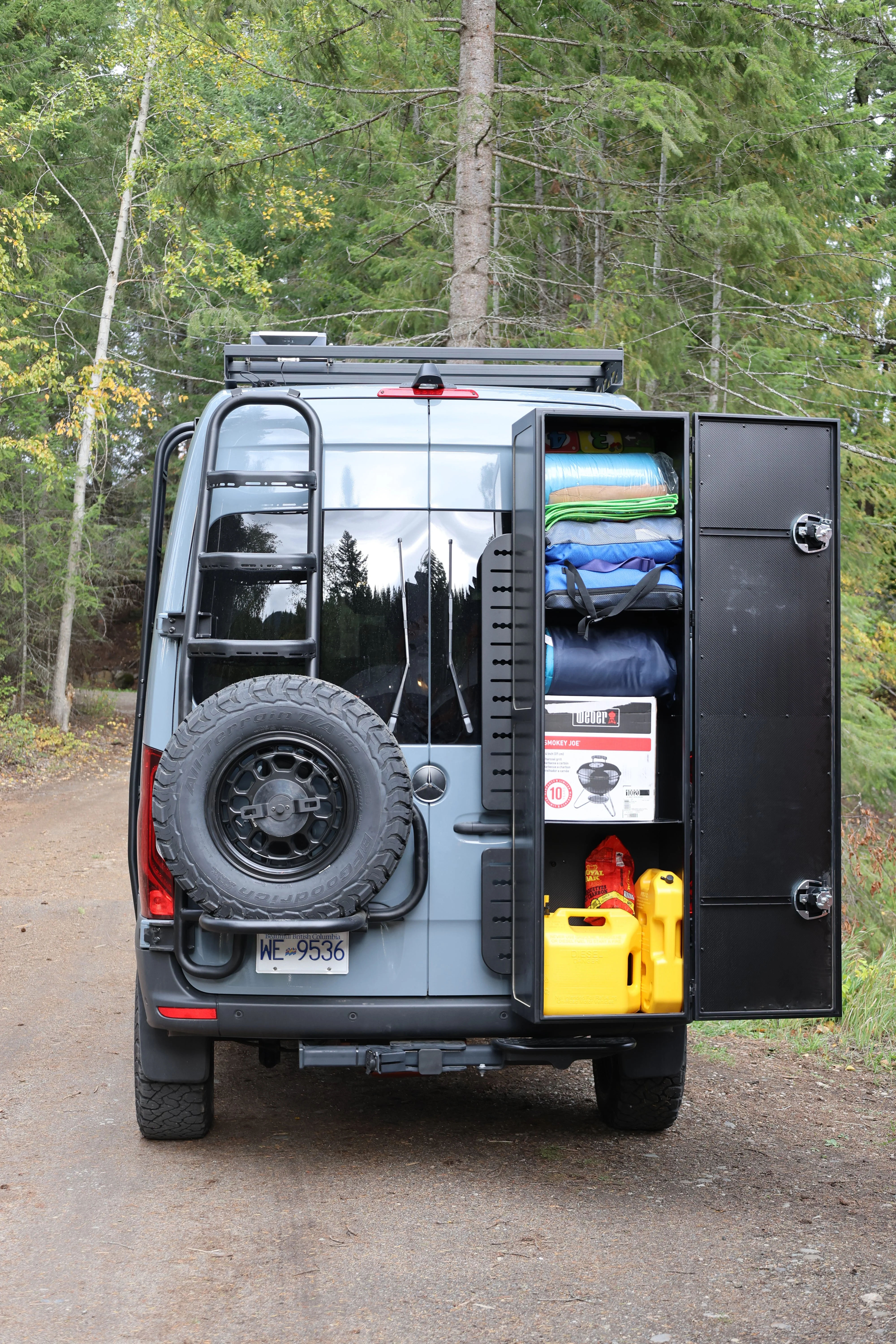 Tec Vanlife 2019+ Mercedes Sprinter Ladder/Tire Carrier - Image 7