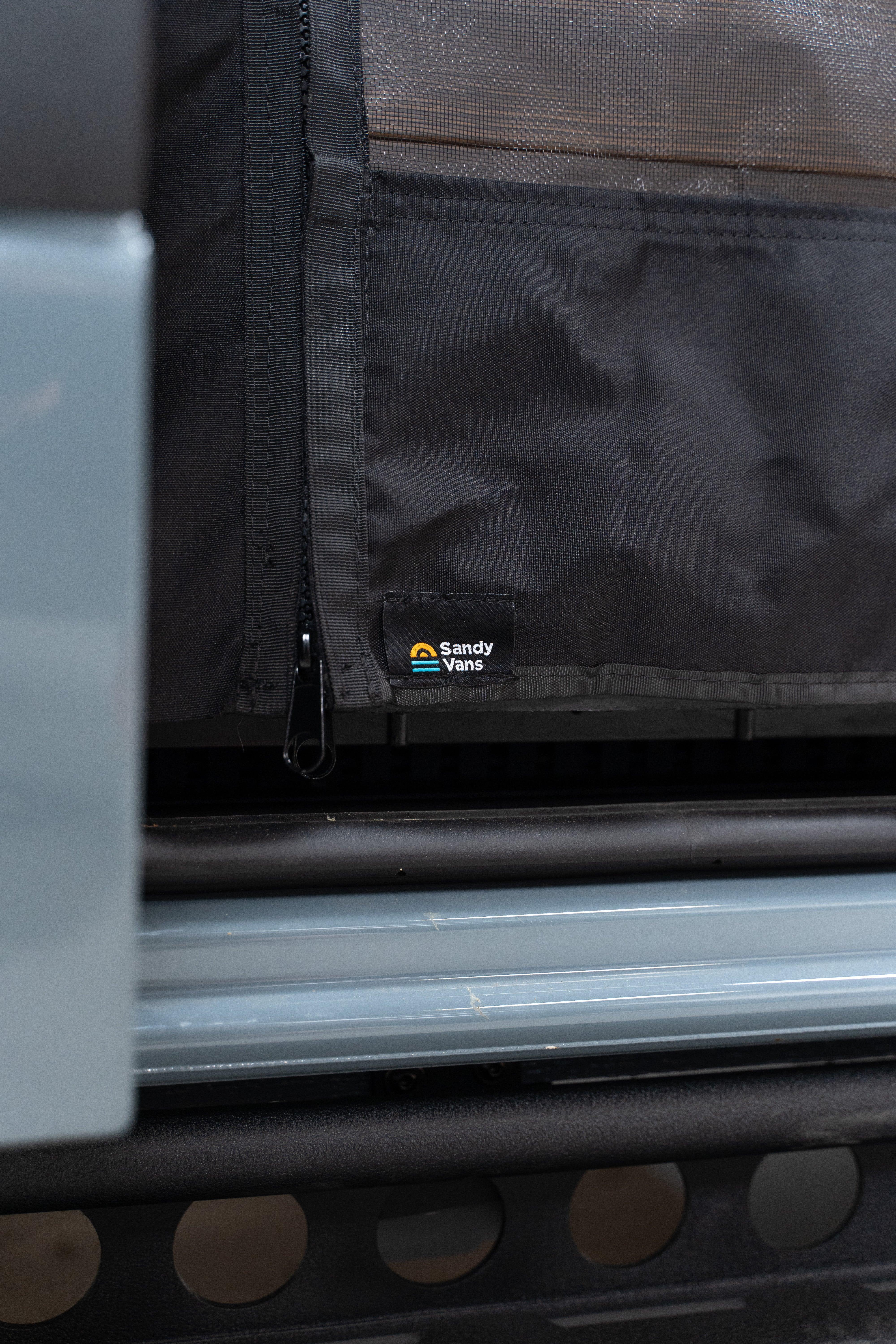 Sandy Vans 2007+ Mercedes Sprinter Van Slider Door Bug Screen - Image 3