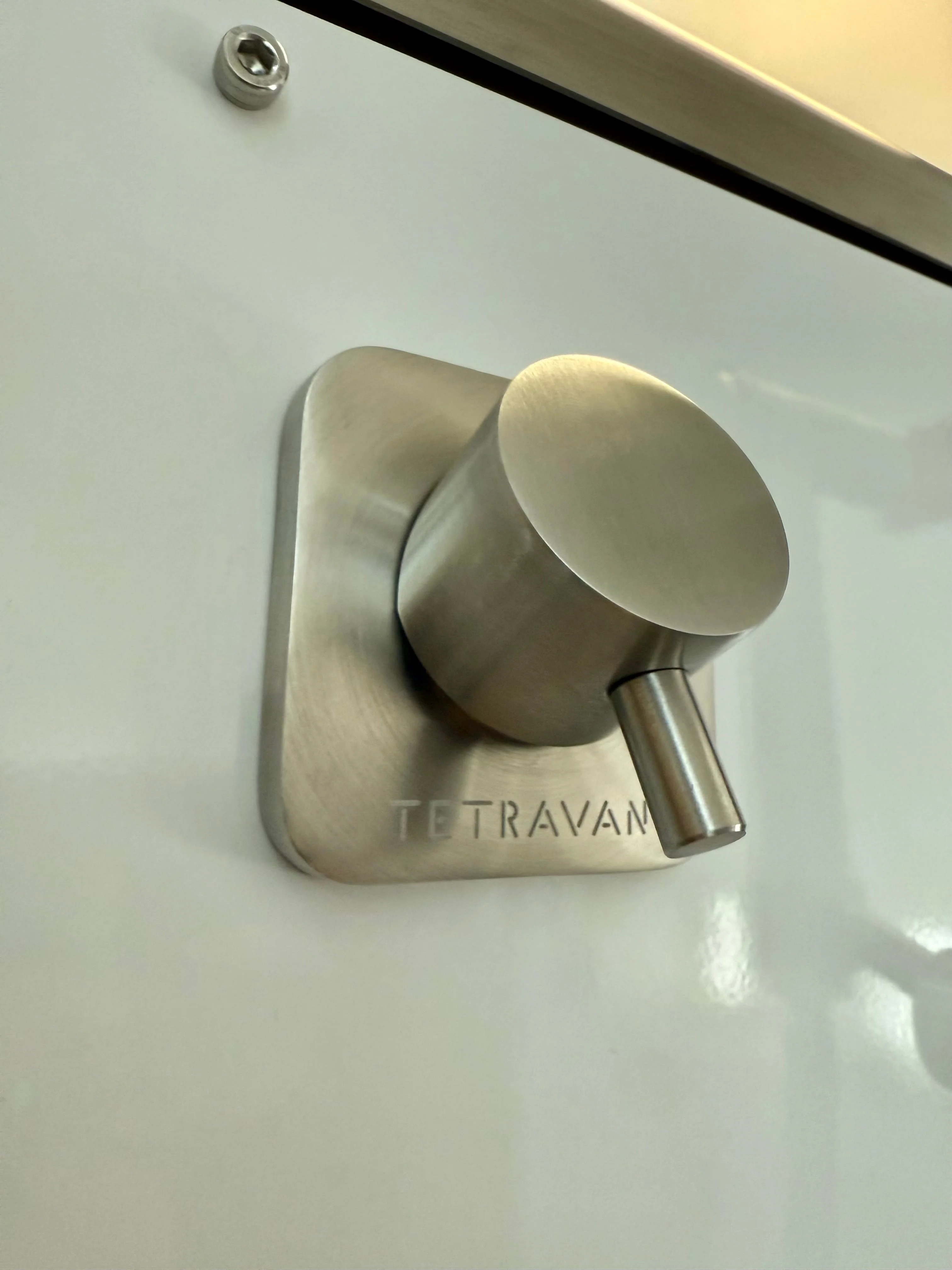 Tetravan Stainless Steel RV and Marine Shower Port System - Image 4