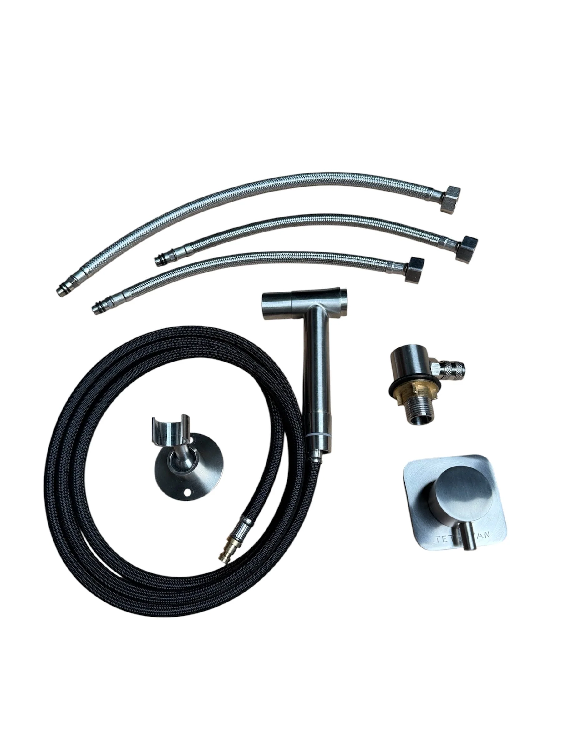 Tetravan Stainless Steel RV and Marine Shower Port System - Image 6