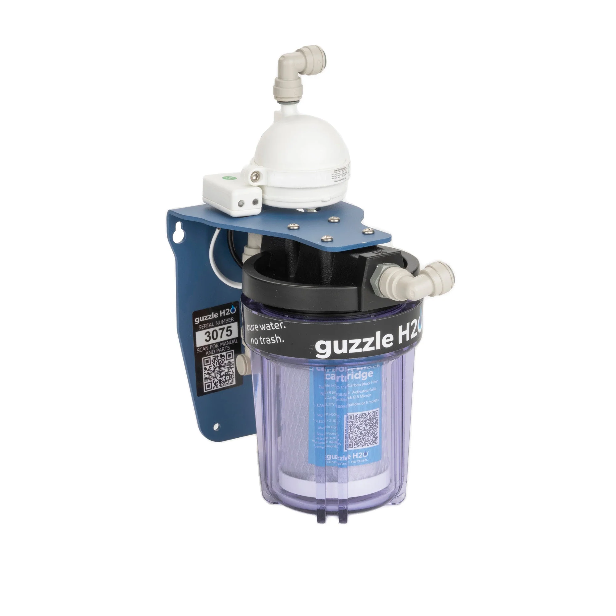 Guzzle H2O Stealth Built-In Water Filtration & Purification System