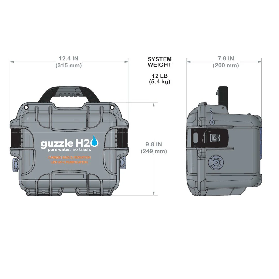 Guzzle H2O Stream - Portable Water Filtration & Purification System - Image 10