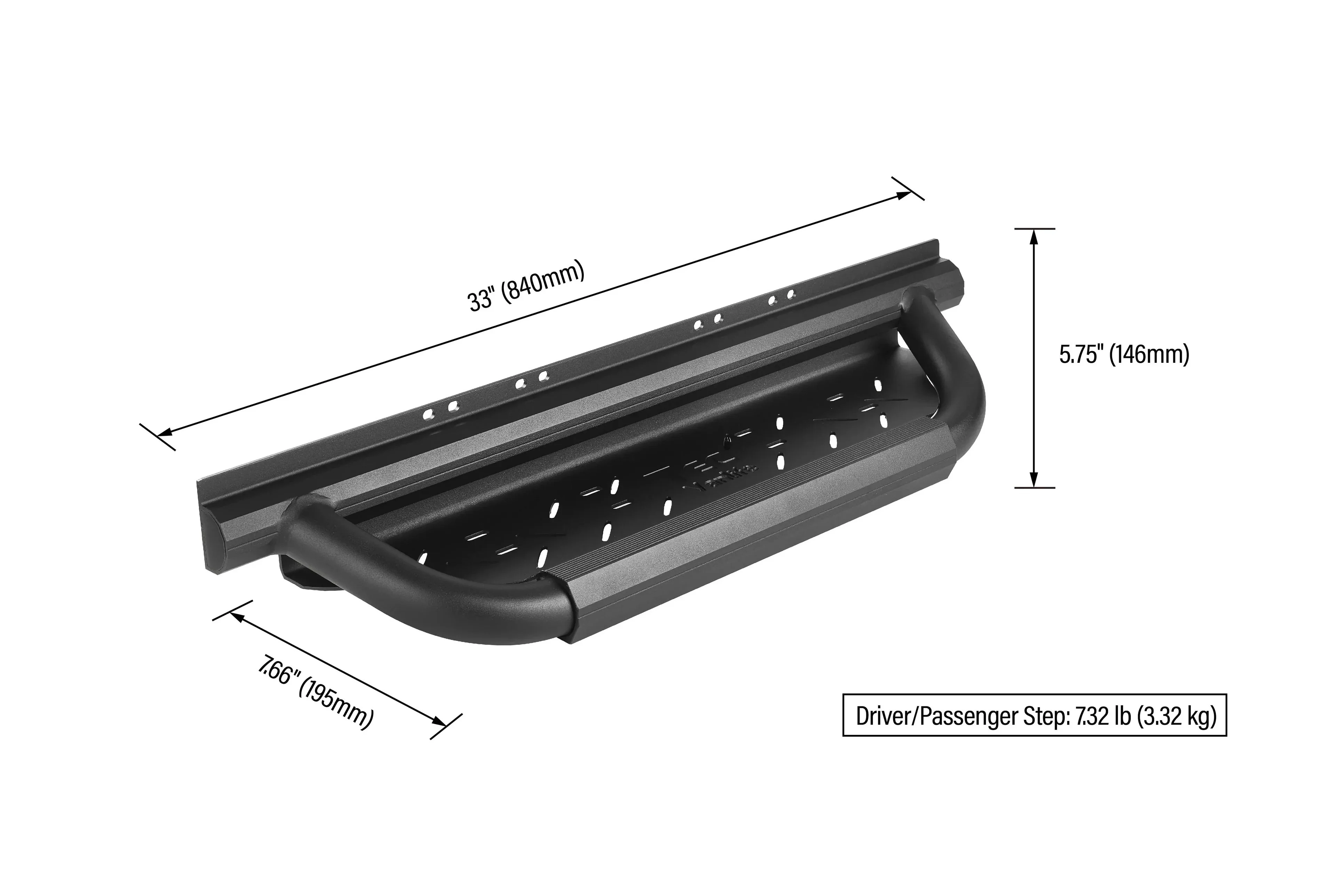 Tec Vanlife 2007+ Mercedes Sprinter Hexagon 3-Piece Running Boards - Image 4