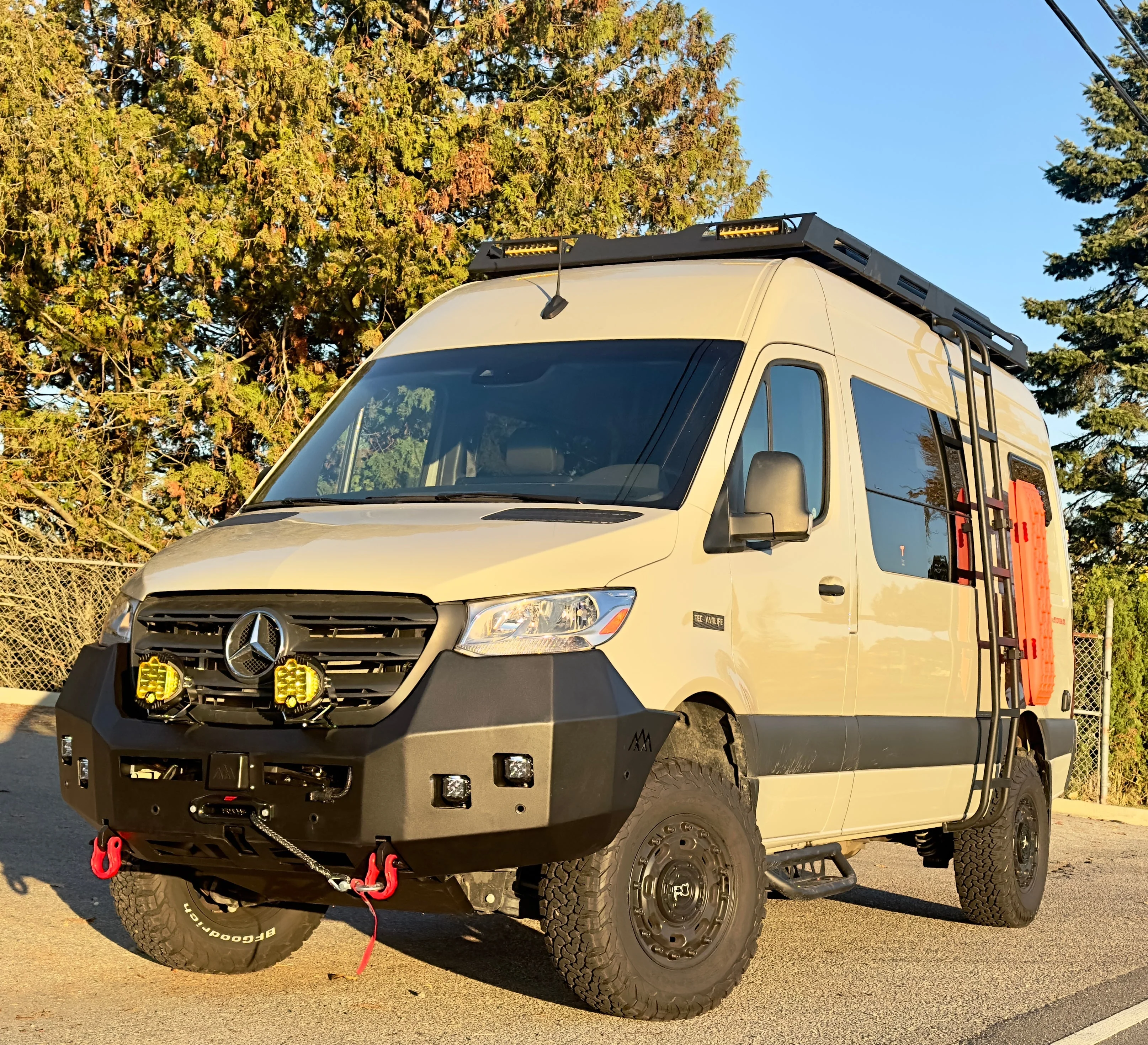 Tec Vanlife 2007+ Mercedes Sprinter Drop Down Running Boards - Image 7