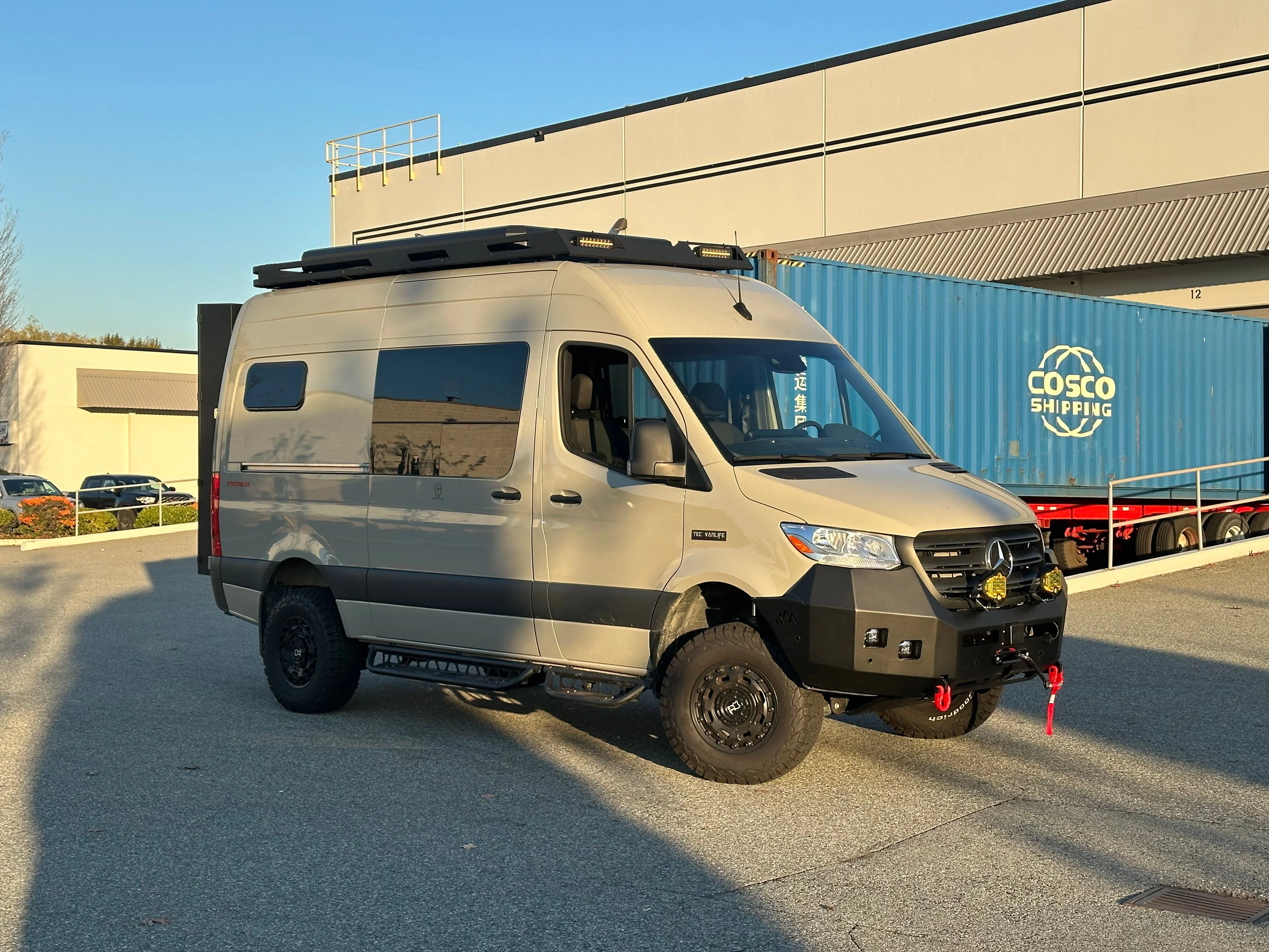 Tec Vanlife 2007+ Mercedes Sprinter Drop Down Running Boards - Image 8