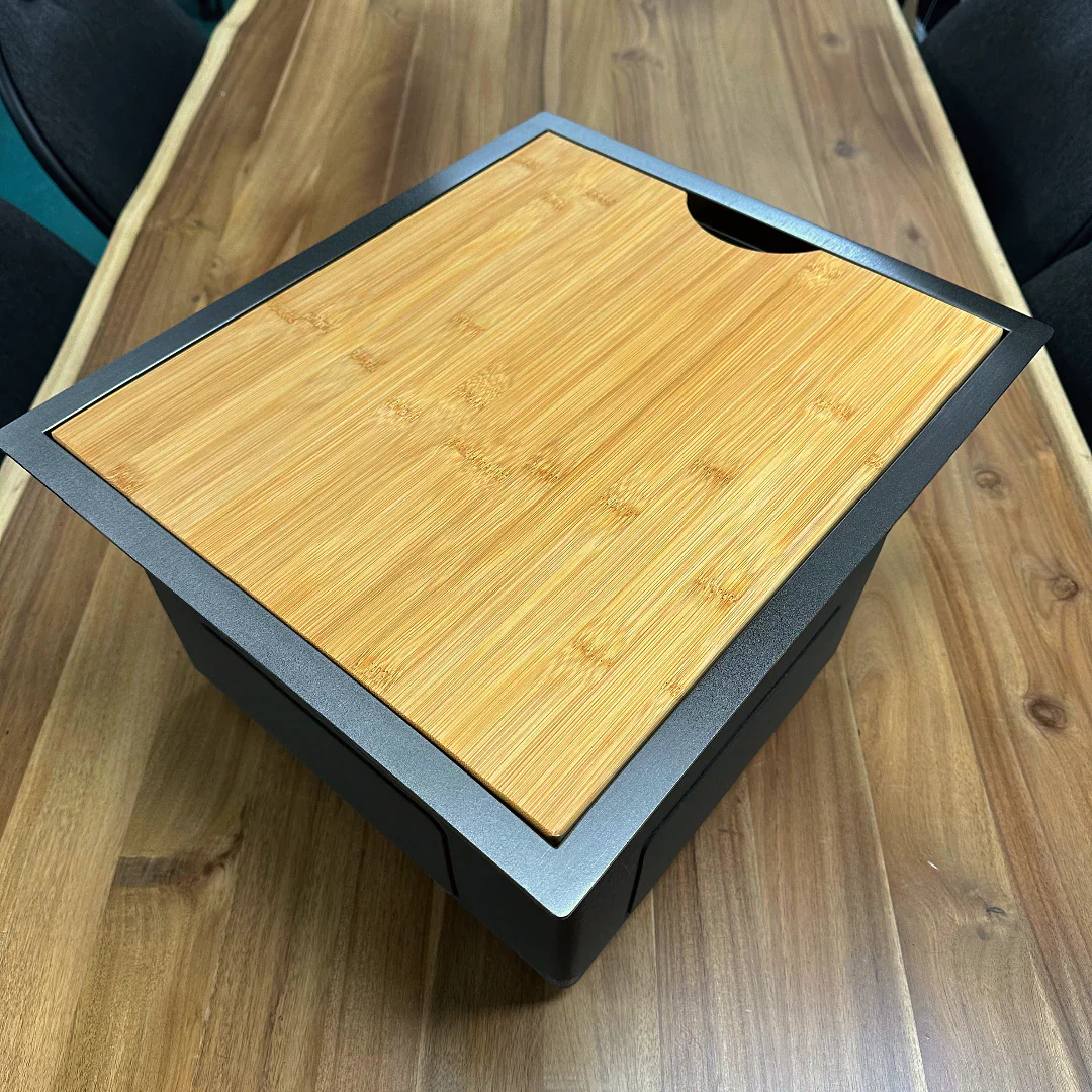 Tec Vanlife Nanotech Sink (Bamboo Cover/Chopping Board) - Image 9