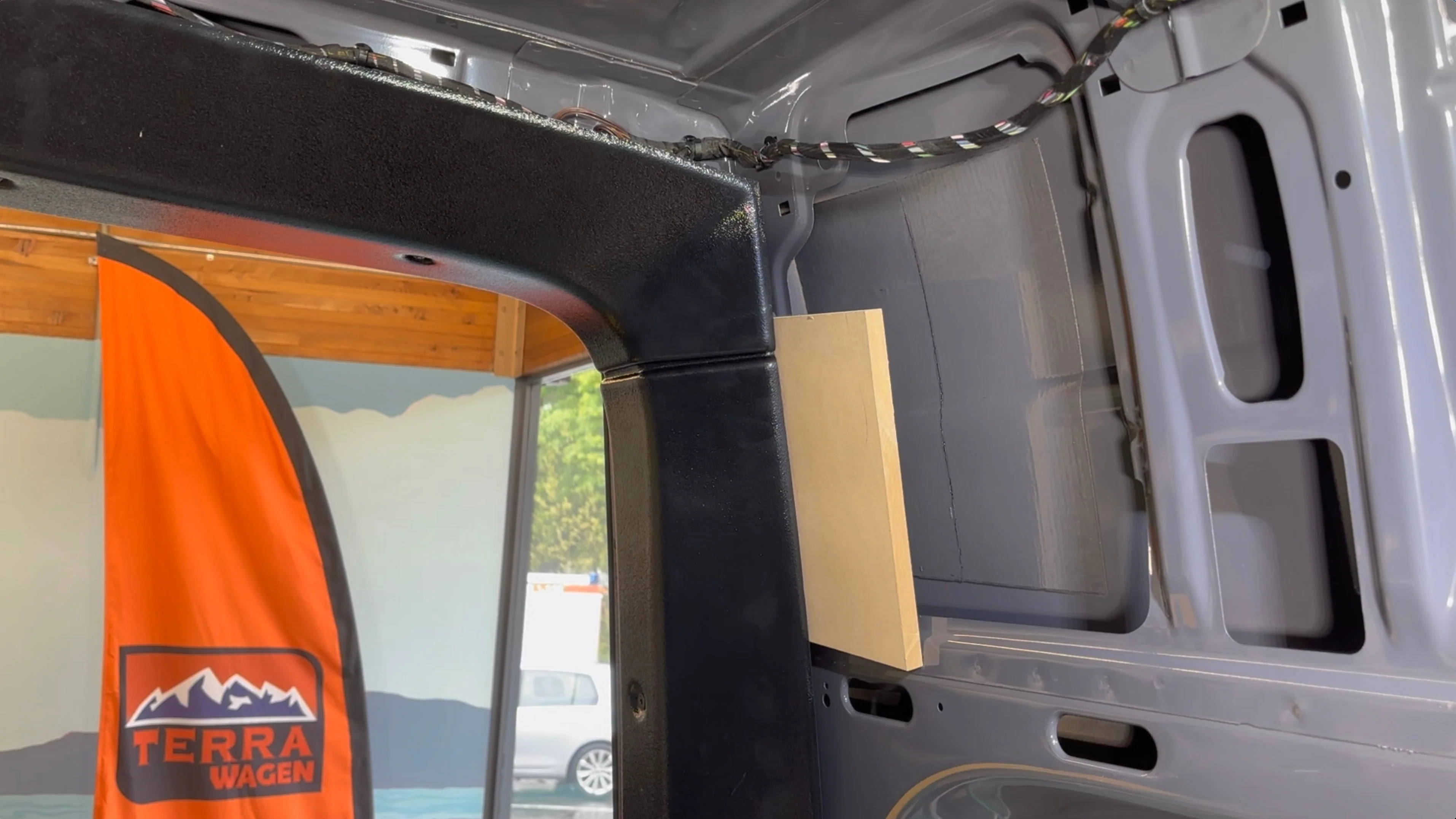 Terrawagen Tidy Trim Rear Door Finishing Kit for Mercedes Sprinter High Roof Vans 906/907 - Image 8