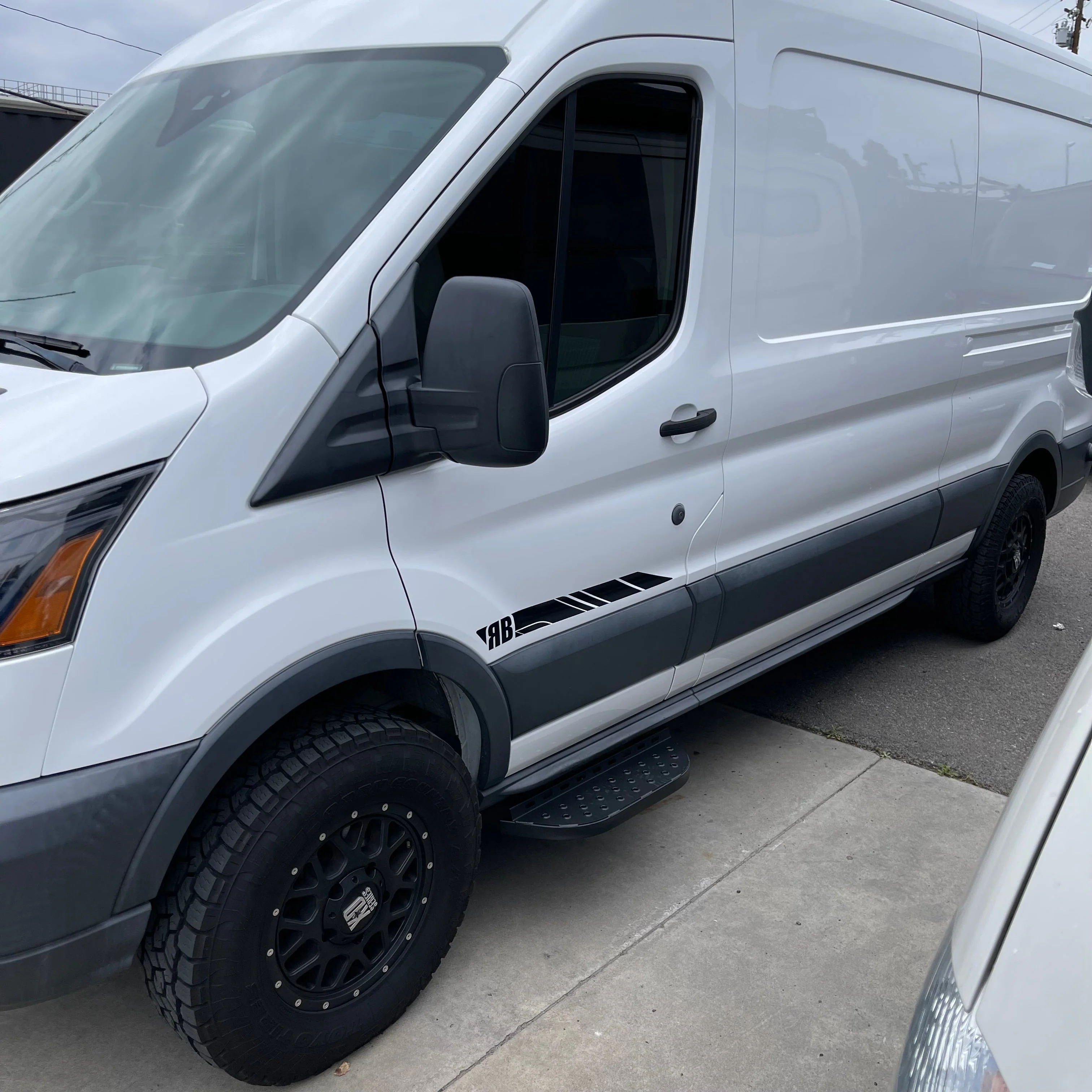 RB Components Transit Van Side Steps DSS,PSL - Image 8
