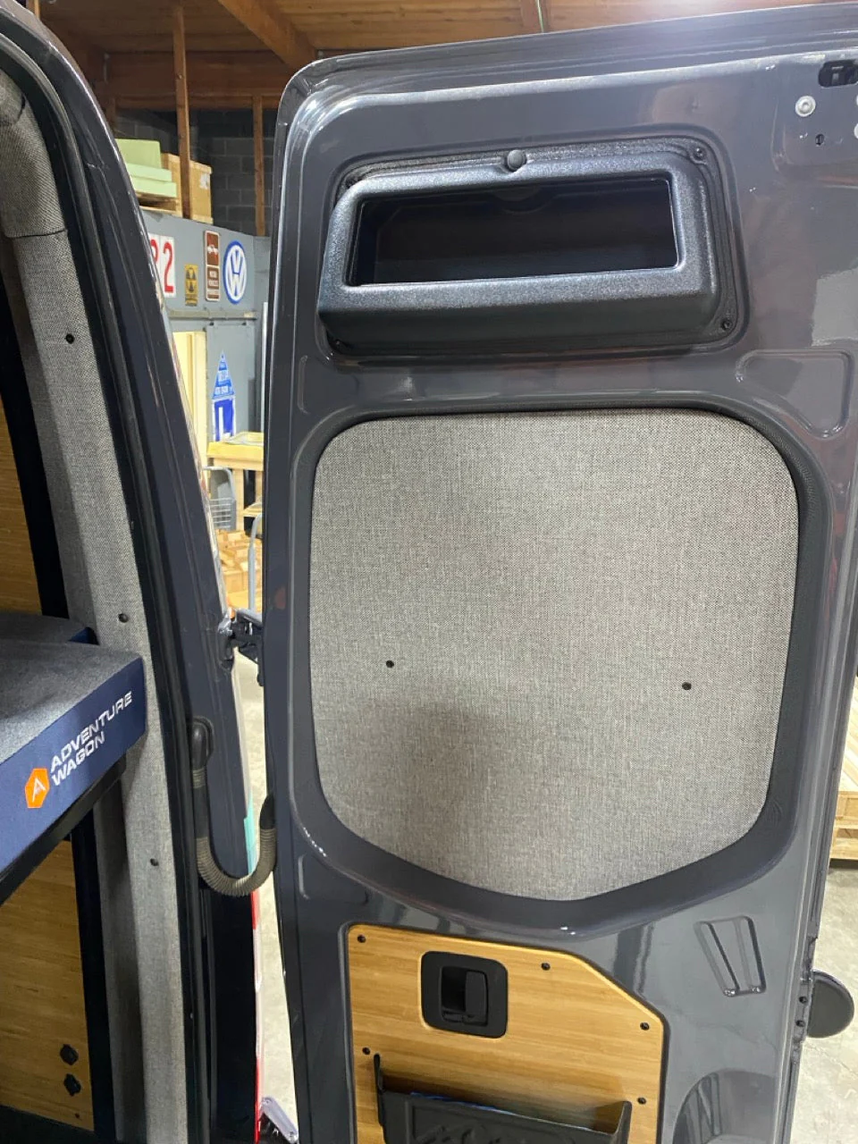Terrawagen Upper Cubby Storage Bin - Sprinter Rear Door Organizer - Image 10