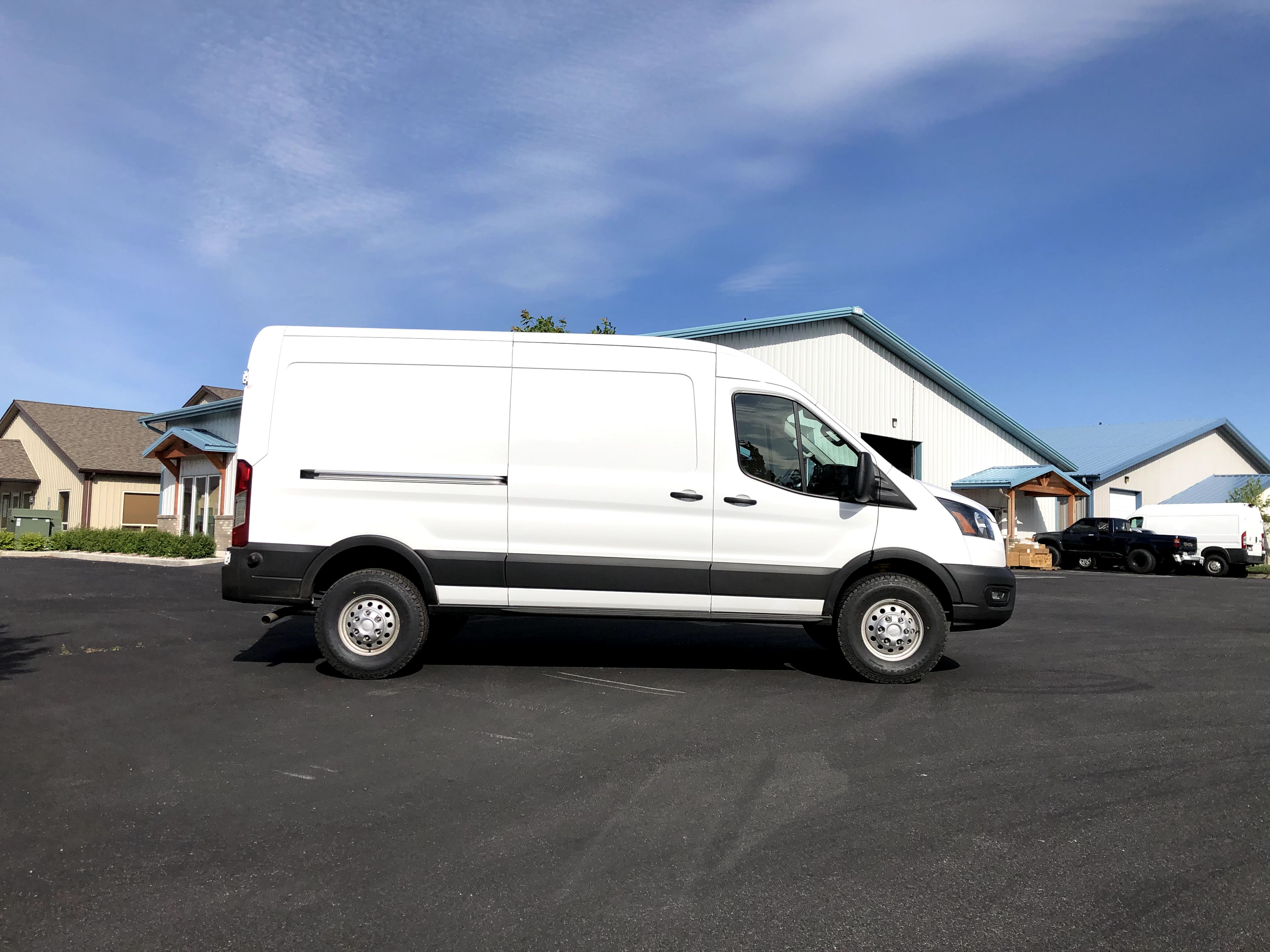 Van Compass 2015+ Ford Transit Topo 2.0 Front and Rear Lift Kit (Single or Dual Rear Wheel) - Image 6