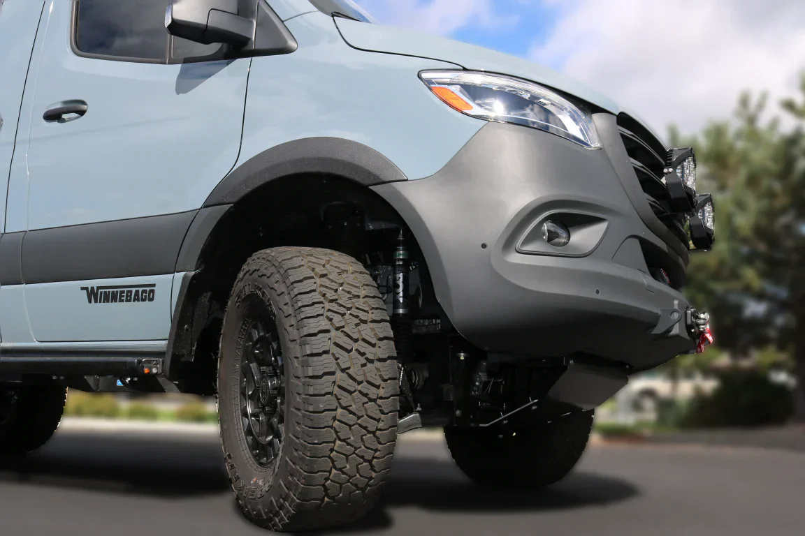 Van Compass 2019+ Mercedes Sprinter Big Tire Mudflap Relocation Kit - Image 3