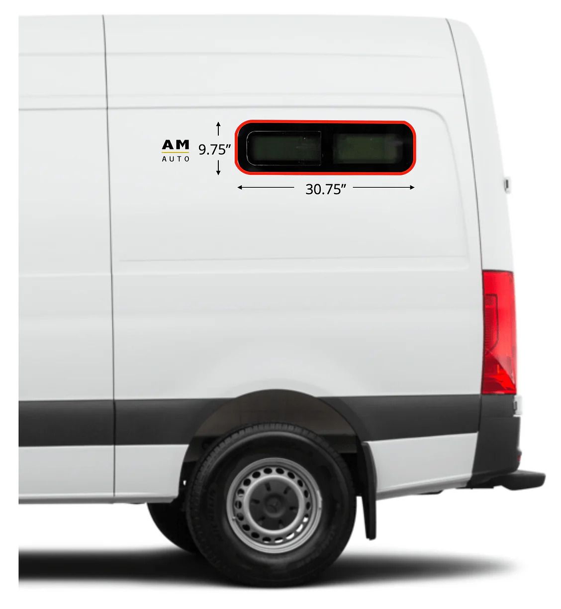 VanEssential AM Auto (AMA) Bunk Slider Window Cover - Image 10