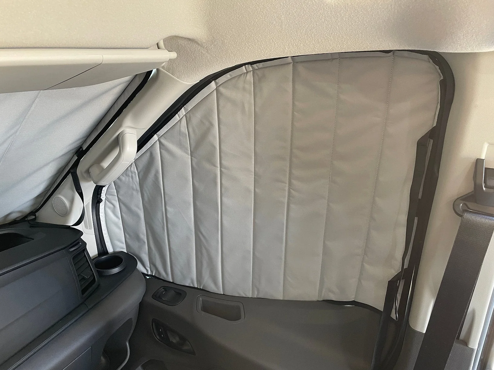 VanEssential Ford Transit Front Door Window Covers (Pair) - Image 10