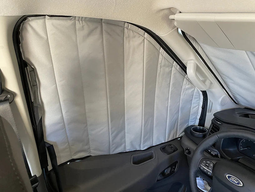 VanEssential Ford Transit Front Door Window Covers (Pair) - Image 11