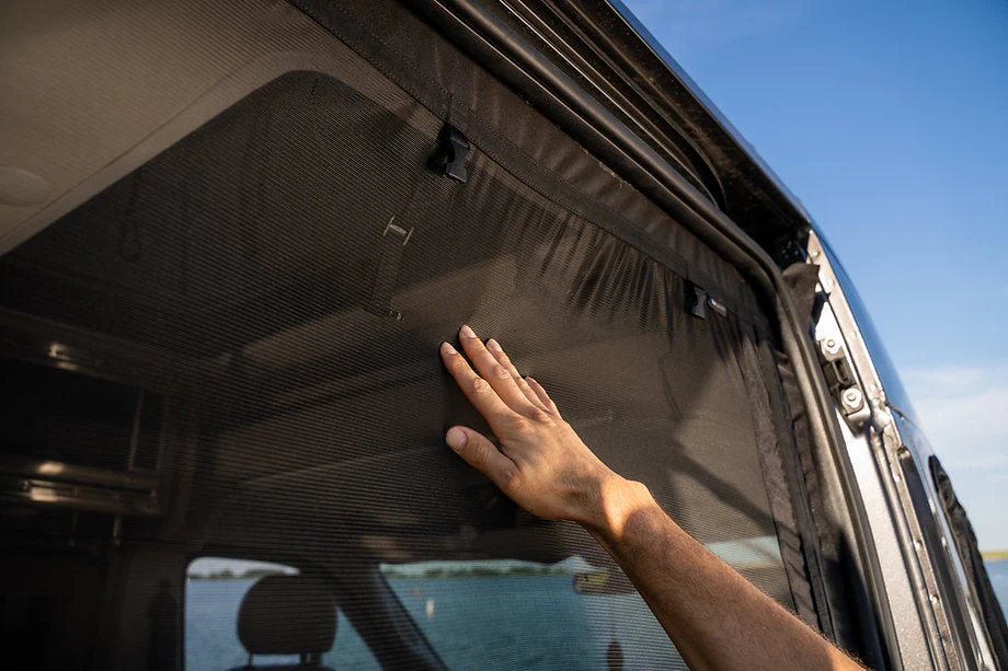 VanEssential Ford Transit Sliding Door Bug Screen - Image 6