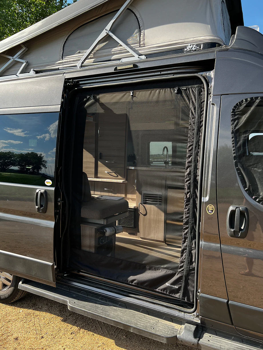 VanEssential Ram ProMaster Sliding Door Bug Screen - Image 3