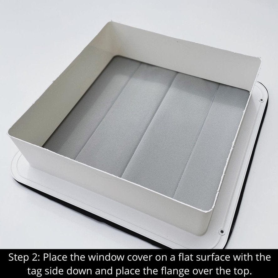 Van Essential Roof Vent Cover 16.5 x 16.5 for MaxxAir/Fantastic Fans - Image 11
