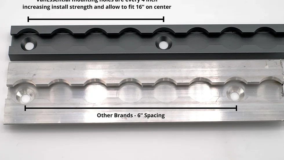 VanEssential Aluminum L-Track - Floor Angled - Image 3