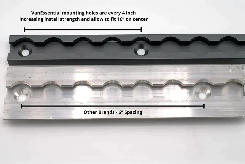 VanEssential Aluminum L-Track - Rectangle - Image 5