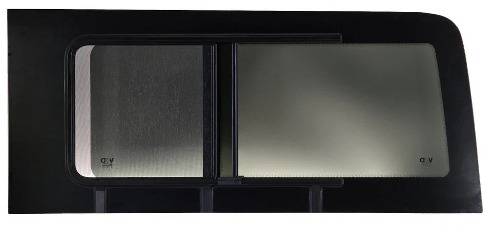 VWD 2007+ Mercedes Sprinter Passenger Side Rear Quarter Slider Window (144") (Front Opening) (SR104-SL) - Image 4
