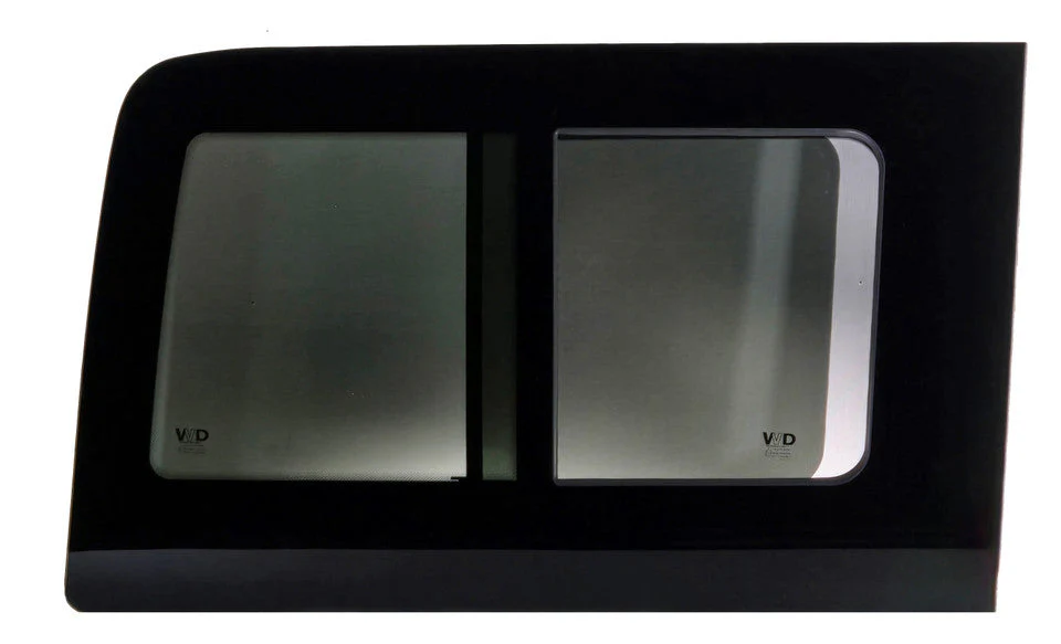 VWD 2007+ Mercedes Sprinter Passenger Side Rear Quarter Slider Window (170"/170"EXT) (Front Opening) (SR103-SL) - Image 3