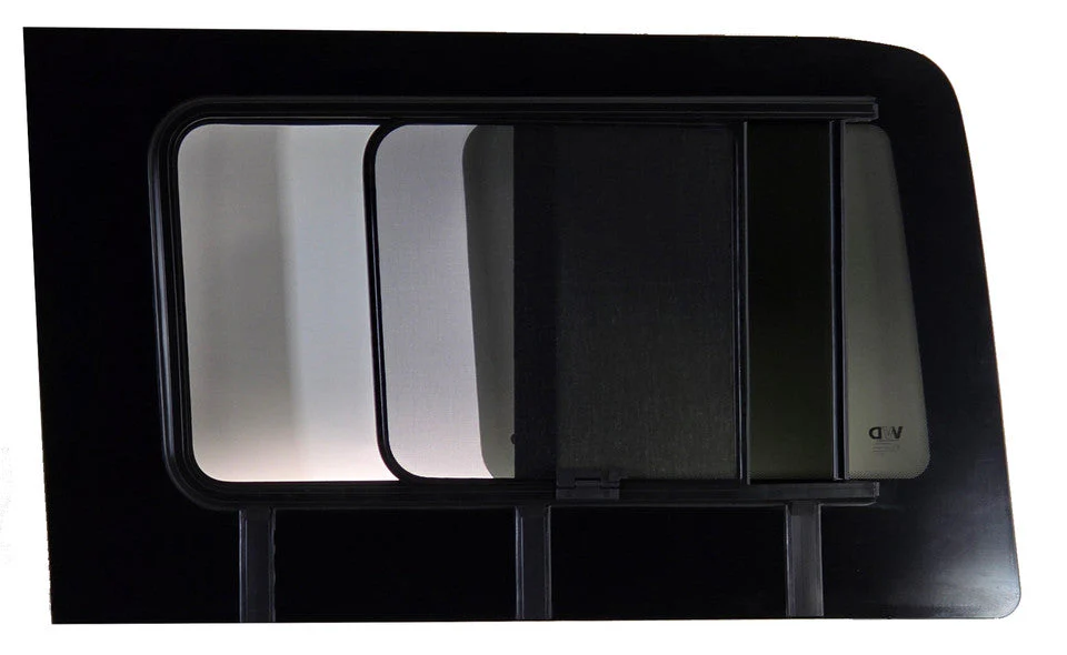 VWD 2007+ Mercedes Sprinter Passenger Side Rear Quarter Slider Window (170"/170"EXT) (Front Opening) (SR103-SL) - Image 4