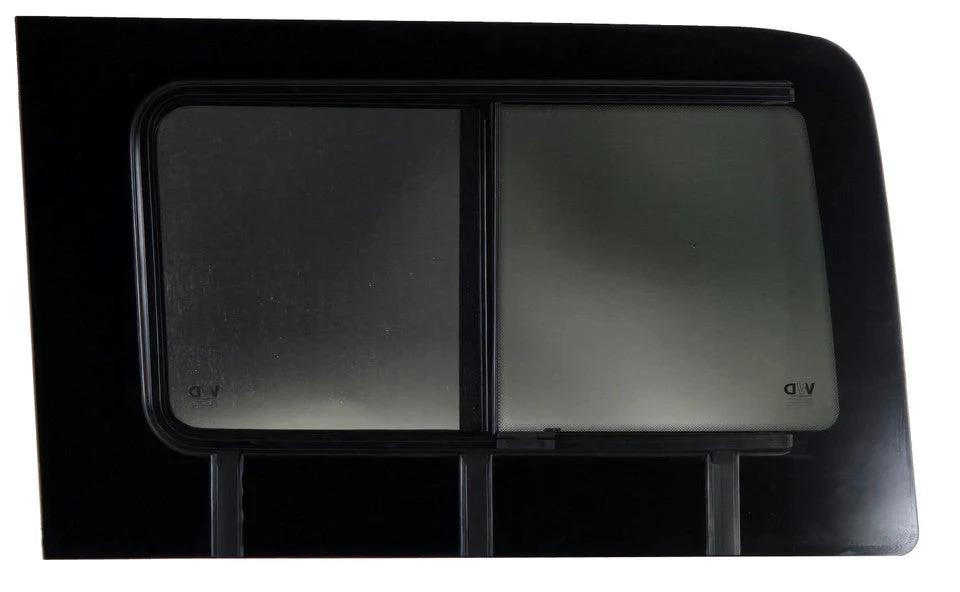 VWD 2007+ Mercedes Sprinter Passenger Side Rear Quarter Slider Window (170"/170"EXT) (Front Opening) (SR103-SL) - Image 6