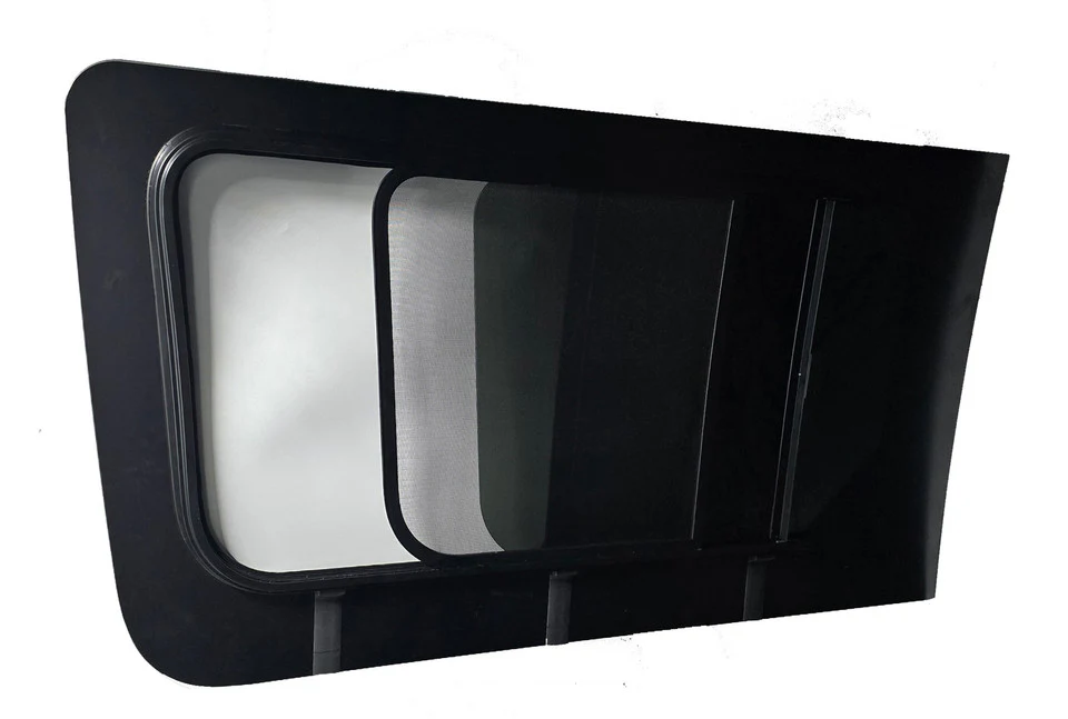 VWD 2007+ Mercedes Sprinter Passenger Side Sliding Door Half-Slider Window (SR101-SE) - Image 4