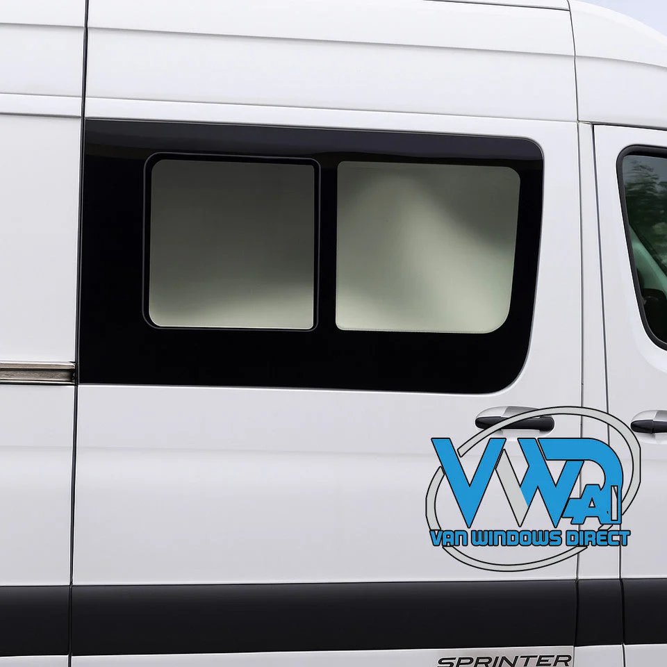 VWD 2007+ Mercedes Sprinter Passenger Side Sliding Door Slider Window (Rear Opening) (SR101-SER) - Image 3