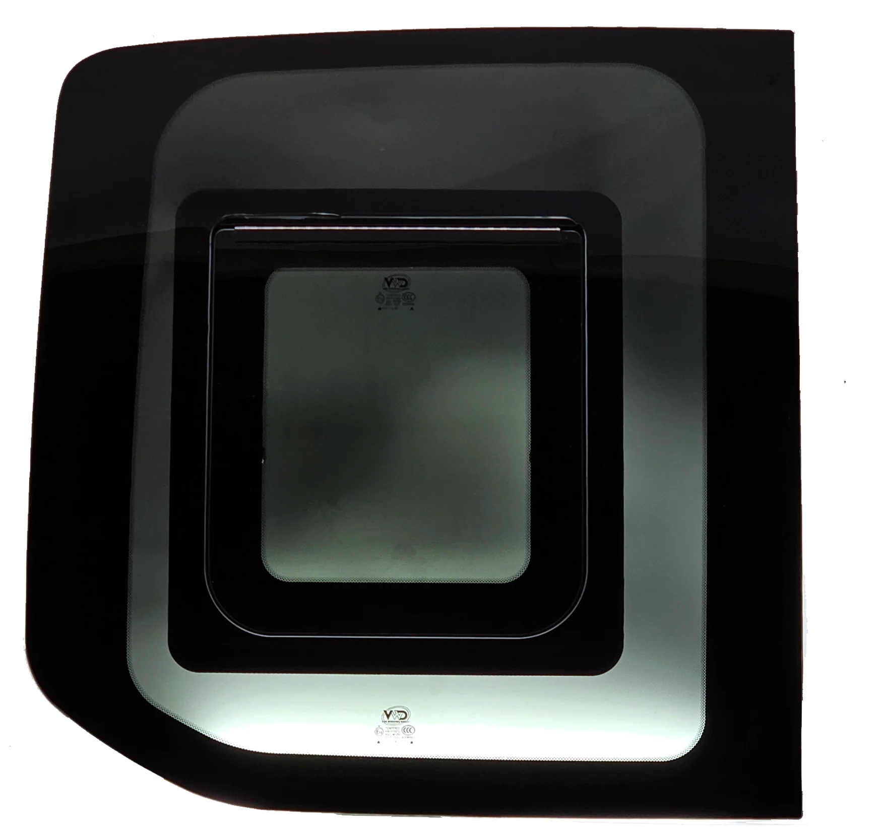 VWD 2015+ Ford Transit Awning Window Medium / High Roof Driver Side Rear Cargo Door (TL215-AW)