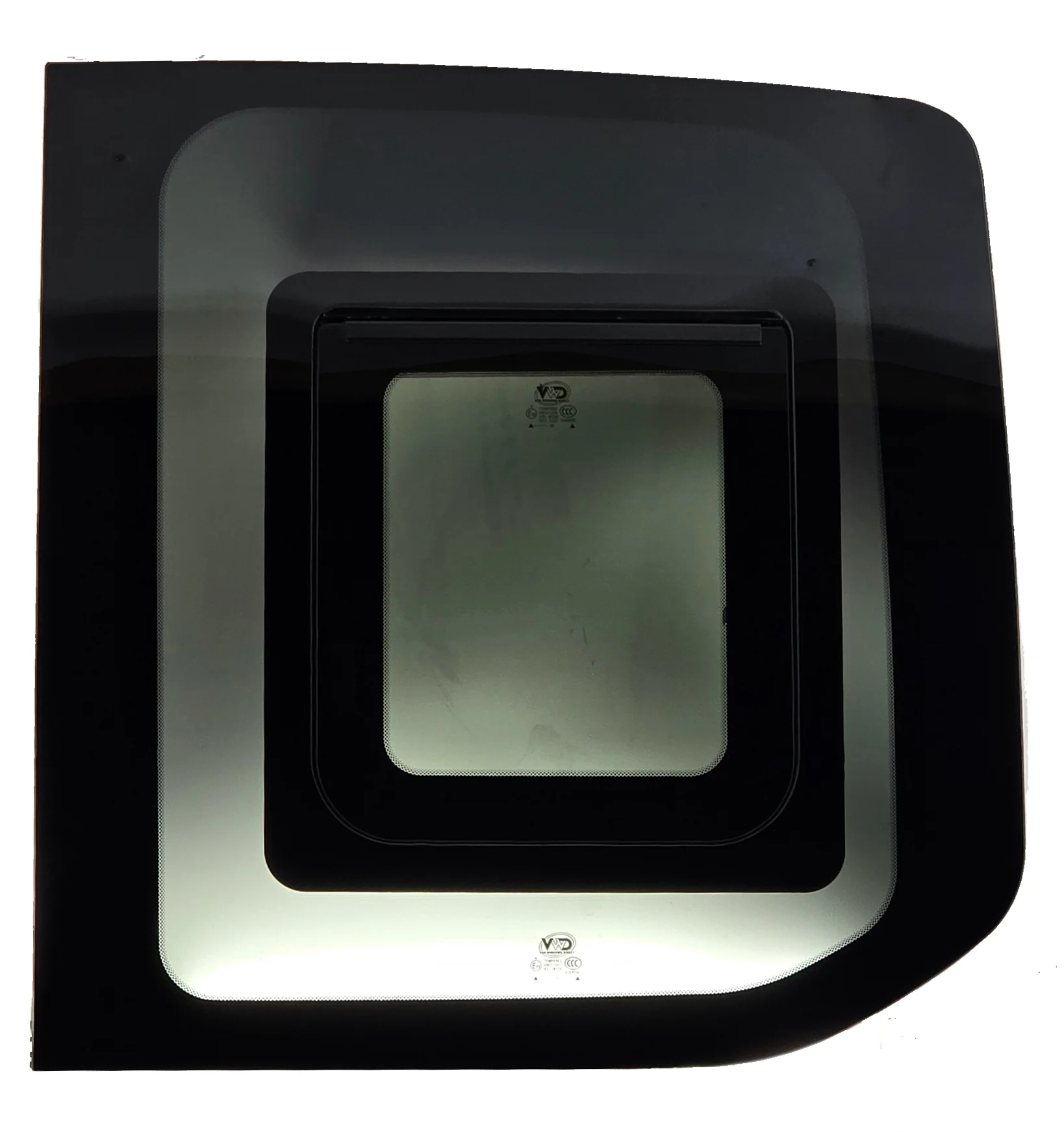 VWD 2015+ Ford Transit Awning Window Medium / High Roof Passenger Side Rear Cargo Door (TR215-AW)