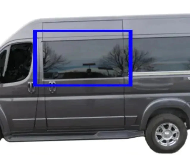 VWD Ram ProMaster Van Fixed Window 2014+ Passenger & Driver Side Sliding Door (RR301-F) - Image 2